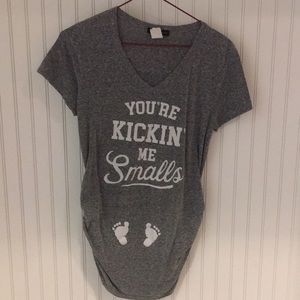 Maternity “You’re Kicking Me Smalls”